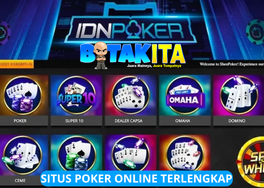 BOTAKITA POKER Sensasi Permainan Kartu Modern dengan Gaya Baru